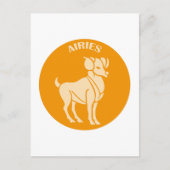 おひつじ座, 星座, 占星術, 十二星座 ポストカード (正面)