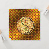 おひつじ座 & 火の猿 カード (正面/裏面インサイチュ)