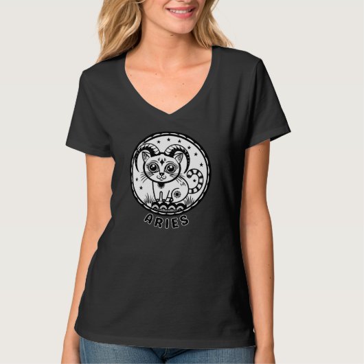 おひつじ座 2 Tシャツ (正面)