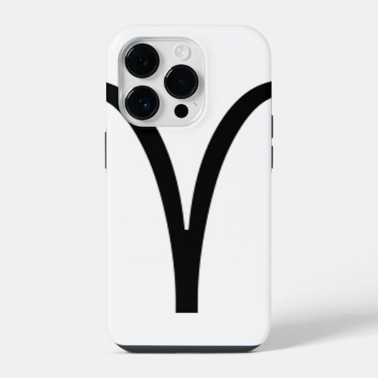 おひつじ座 iPhoneケース (裏面)