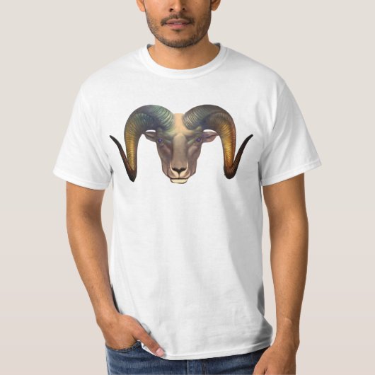 おひつじ座 Tシャツ (正面)