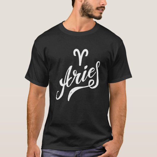 おひつじ座 Tシャツ (正面)