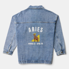 おひつじ座Tシャツ デニムジャケット