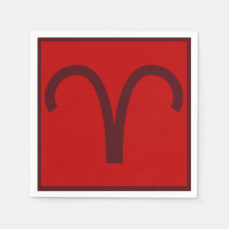 おひつじ誕生日パーティナプキンス スタンダードカクテルナプキン