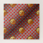 おひつじ&ウッドラビット。 ジグソーパズル (横)