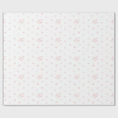 おひつじ（白） ラッピングペーパー (フラット)
