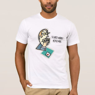 おびえさせていたお金 Tシャツ