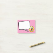 おびえさせていた顔Grumpey ポストイット (デスク上)