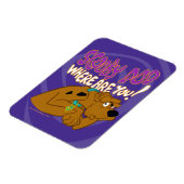 おびえたスクービードゥー マグネット (左側)