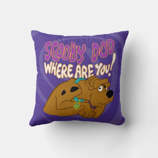 おびえたスクービードー クッション (裏面)