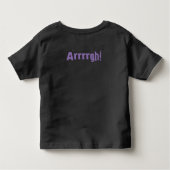おびえたフレッド・幼児 トドラーTシャツ (裏面)