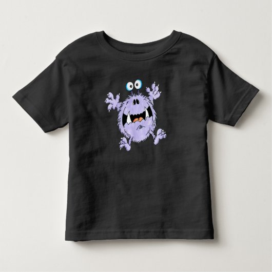 おびえたフレッド・幼児 トドラーTシャツ (正面)