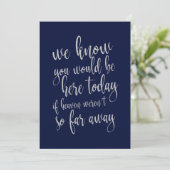 おふたりの愛がここに　リーズナブルな結婚式の看板 招待状 (スタンド正面)