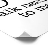 おべっか使いをする ポスター (角)