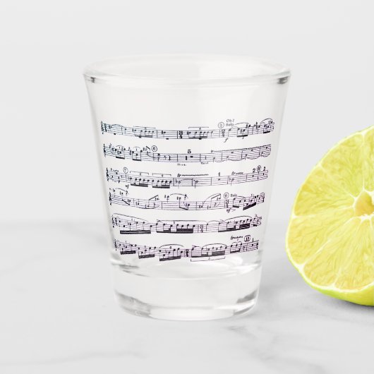 おぼえリードホルダー ショットグラス (正面)