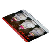 おぼつかれた子供たちを守る地蔵菩薩の石像列 - 日本 マグネット (右側)