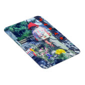 おぼれかぶりを被った地蔵菩薩像 - 日本 マグネット (右側)