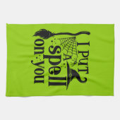 「おまえに呪文をかけたぞ」 キッチンタオル (横)