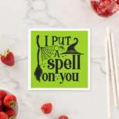 「おまえに呪文をかけたぞ」 スタンダードカクテルナプキン (インサイチュ)