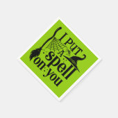 「おまえに呪文をかけたぞ」 スタンダードカクテルナプキン (角)