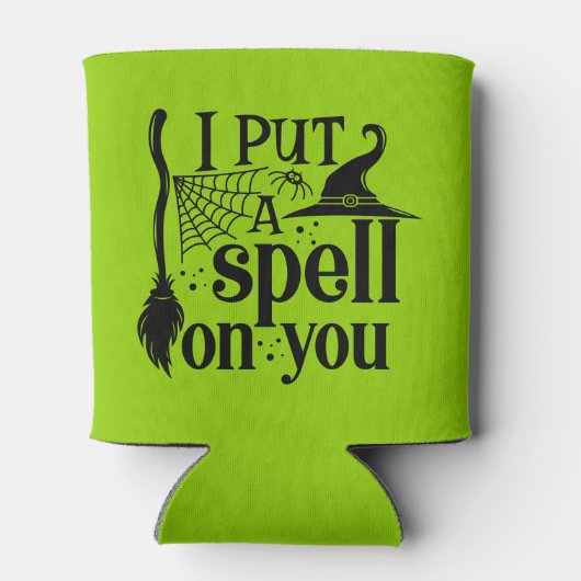 「おまえに呪文をかけたぞ」 缶クーラー (裏面)