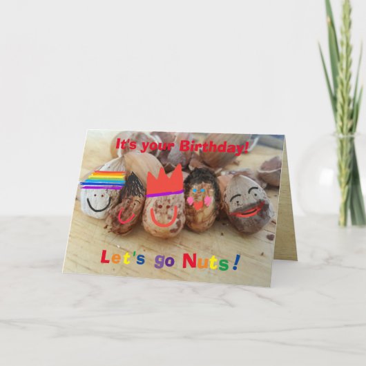 おまえの誕生日だ！-おもしろい誕生日カード カード (正面)