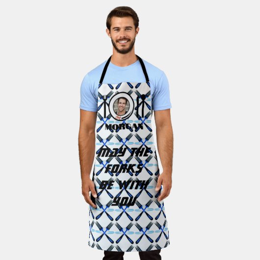 おまえの青い消防士の味方がフォークなら エプロン (着用した状態)