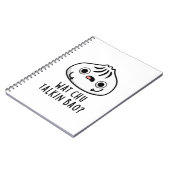 おまえは何を話してるんだ 面白い中華まんのダジャレ ノートブック (左側)