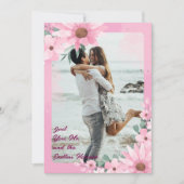 「おまえら、わしら、果てしなく続く地平線」ピンクの水 招待状 (正面)