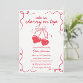 おまけのさくら ベビーシャワー招待状 招待状 (スタンド正面)