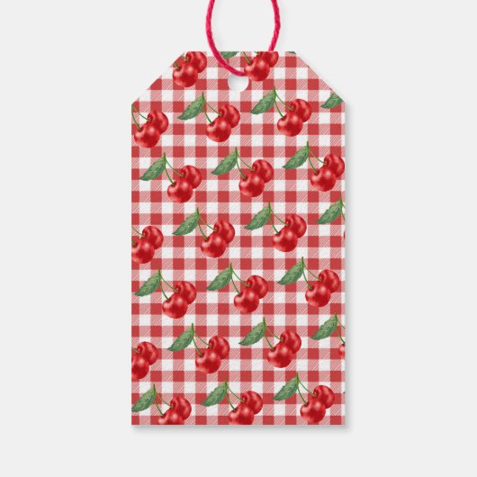 おまけのチェリーリボン 誕生日パーティー ギフトタグ (裏面)