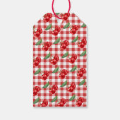 おまけのチェリー リボン ふんわり誕生日パーティー ギフトタグ (裏面)