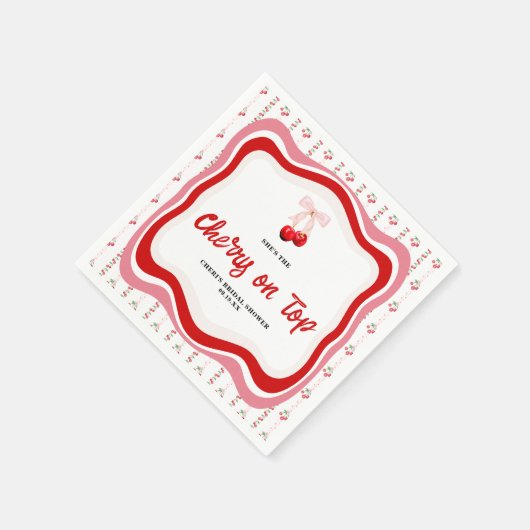 おまけの華　｜　ブライダルシャワー スタンダードカクテルナプキン (角)