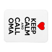 おま保をドイツの祖母と呼ぶ マグネット (横)