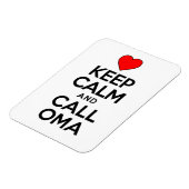 おま保をドイツの祖母と呼ぶ マグネット (左側)