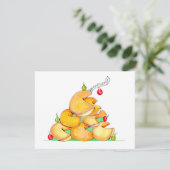 おみくじ入りクッキーのクリスマスツリーカード シーズンカード (スタンド正面)