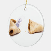 おみくじ入りクッキー セラミックオーナメント (左)