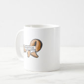 おみくじ - あなたはゲイです コーヒーマグカップ (正面左)