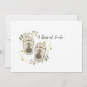 おむかえベイビーゆうパック 性別問わずベイビーシャワー記入式 招待状 (裏面)