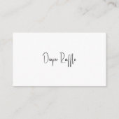 おむつくじチケット ベビーシャワー ゲーム ミニマリスト エンクロージャーカード (裏面)