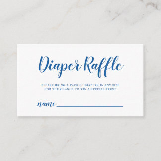 おむつくじチケット 明るい青い水玉 エンクロージャーカード