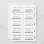 おむつくじチケット 簡単 招待状 (正面)