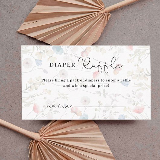 おむつくじ招待カード エンクロージャーカード