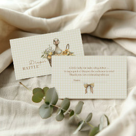 おむつくじ シリー・グース レモン 水彩 エンクロージャーカード