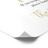 おむつくじ テディベア 青 ベビーシャワー サイン (角)