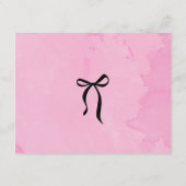 おむつくじ バレエ テーマ カード (裏面)