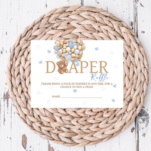 おむつくじ ブルーベア エンクロージャーカード