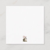 おむつくじ ライン ディアパー シャワーブース カード (裏面)