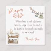 おむつくじ ライン ディアパー シャワーブース カード (正面)