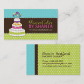 おむつのケーキの名刺 名刺 (正面/裏面)